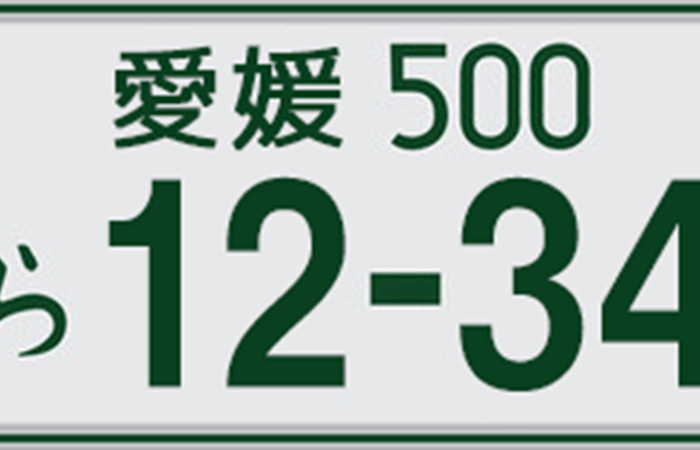 ナンバープレート再交付