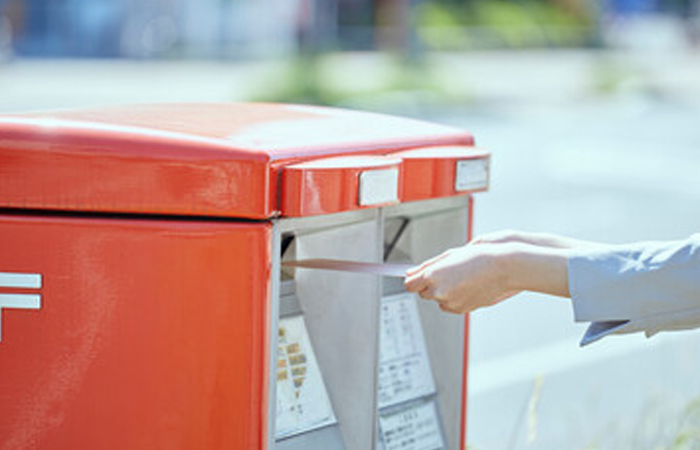 手続き完了。書類の発送。